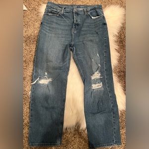 Old navy sky-hi straight jeans